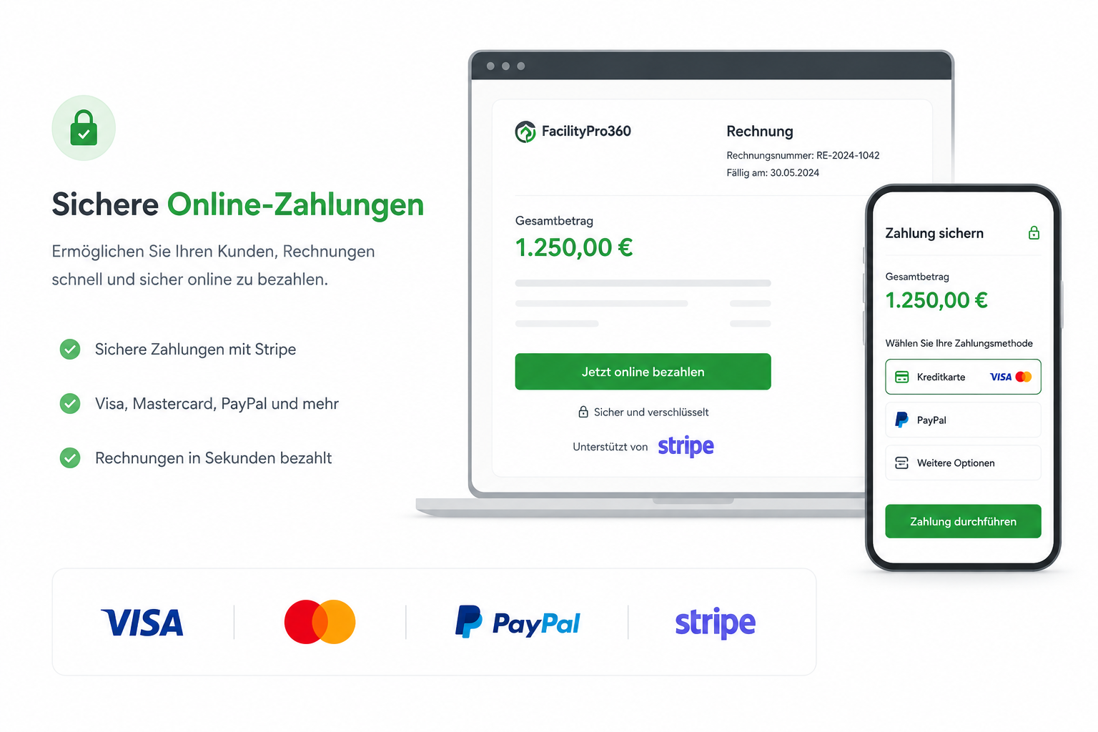 Rechnung & Online-Zahlung